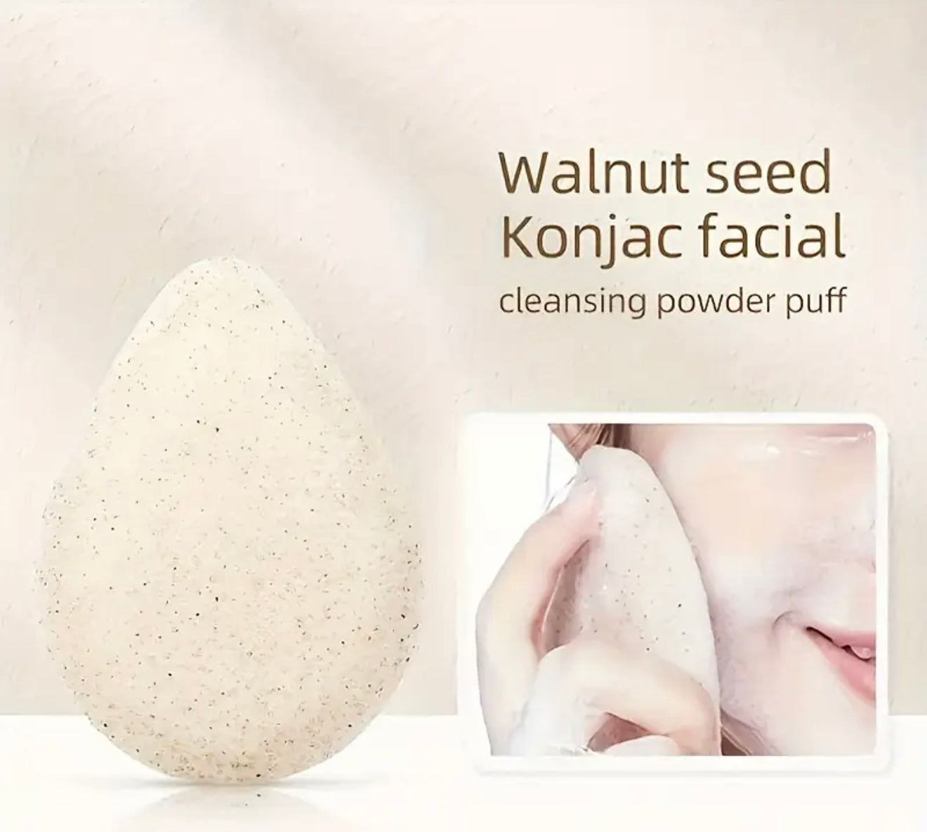 Natural Konjac Facial Sponge
