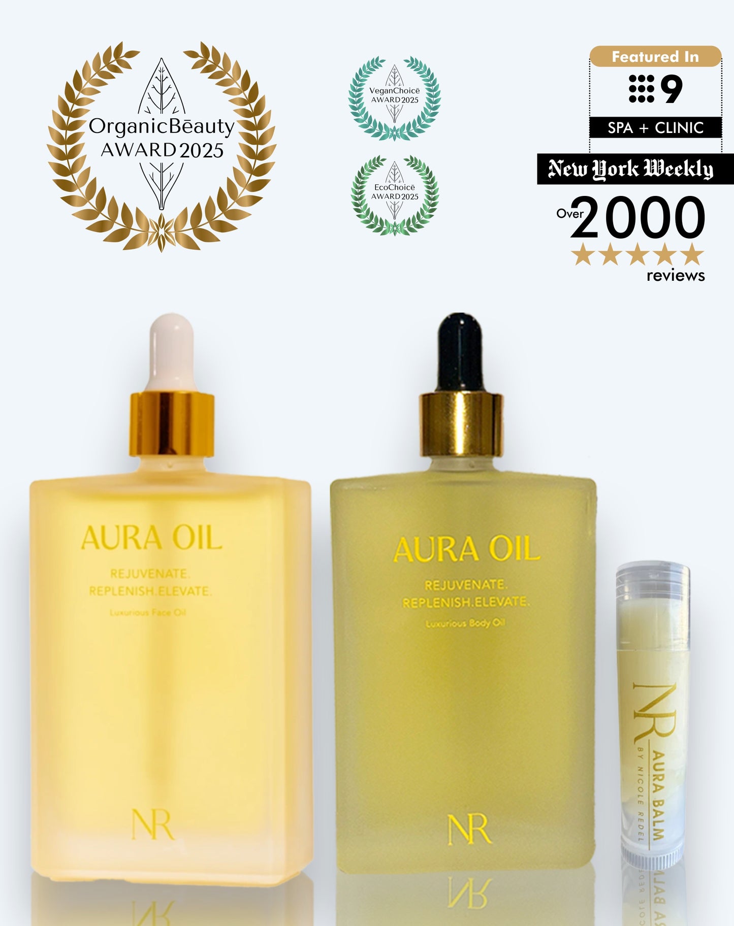 Aura Oil Ultimate Glow Gift Pack FREE SHIPPING