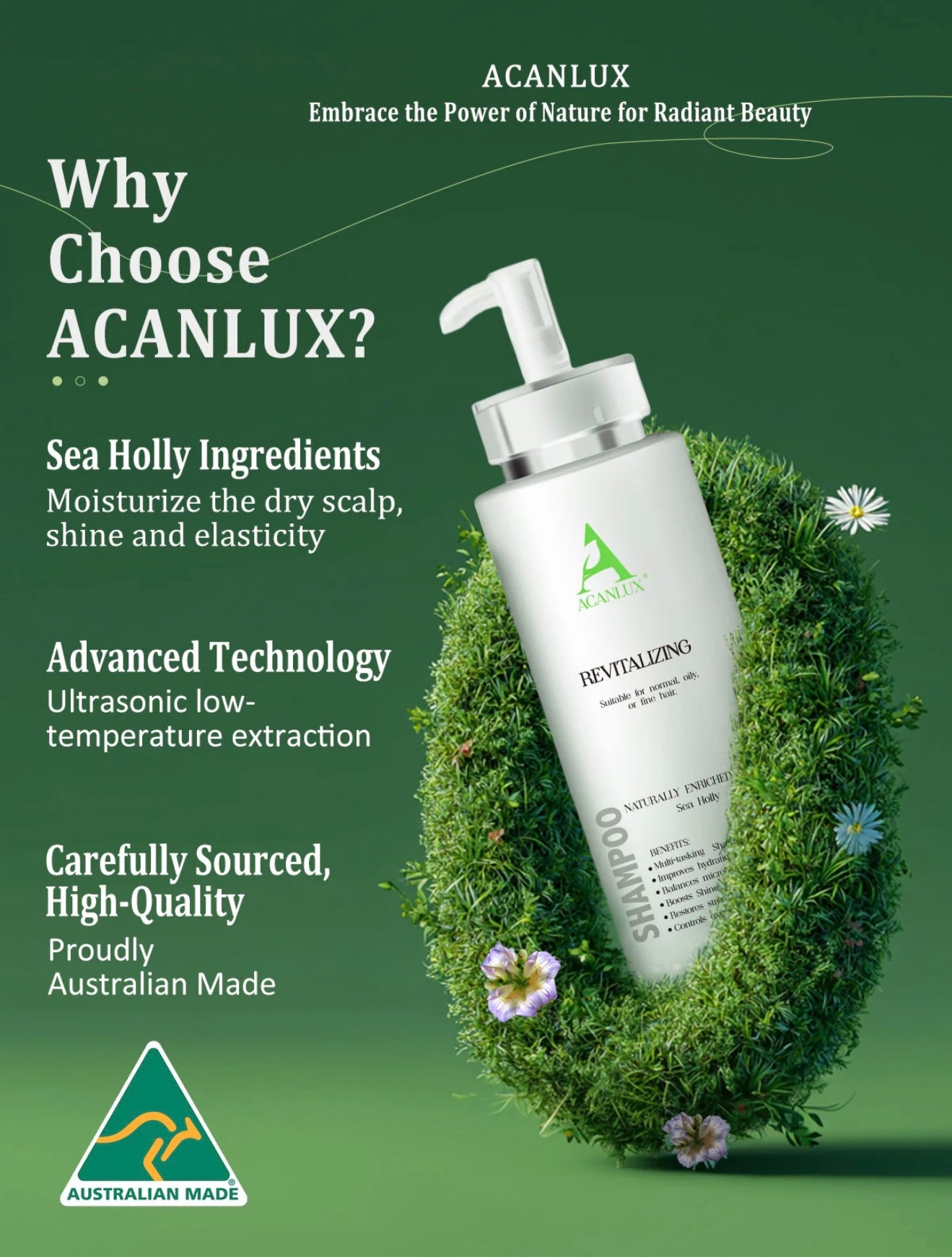Acanlux Restorative Shampoo 100ml