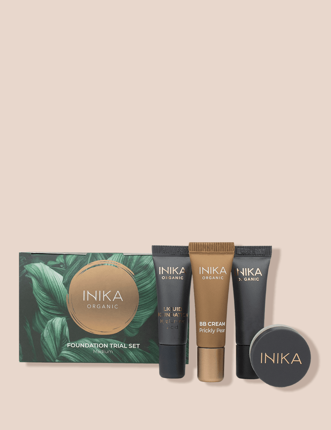INIKA Organic Foundation Trial Set Medium Tan