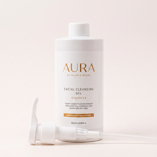 Aura by Nicole Redel Facial Cleansing Gel Oily/Combination 500ml with pump